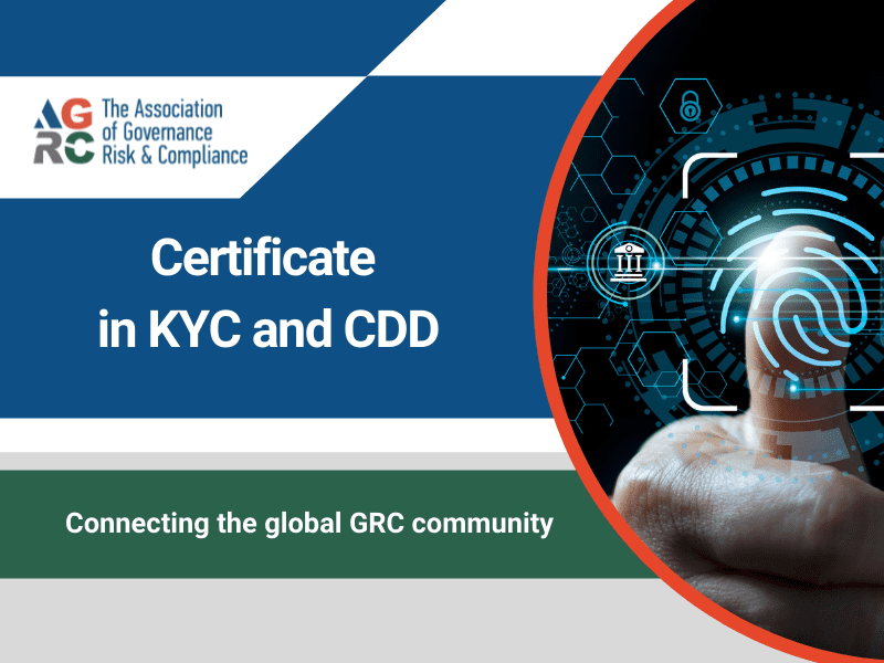 AGRC Certificate in KYC and CDD